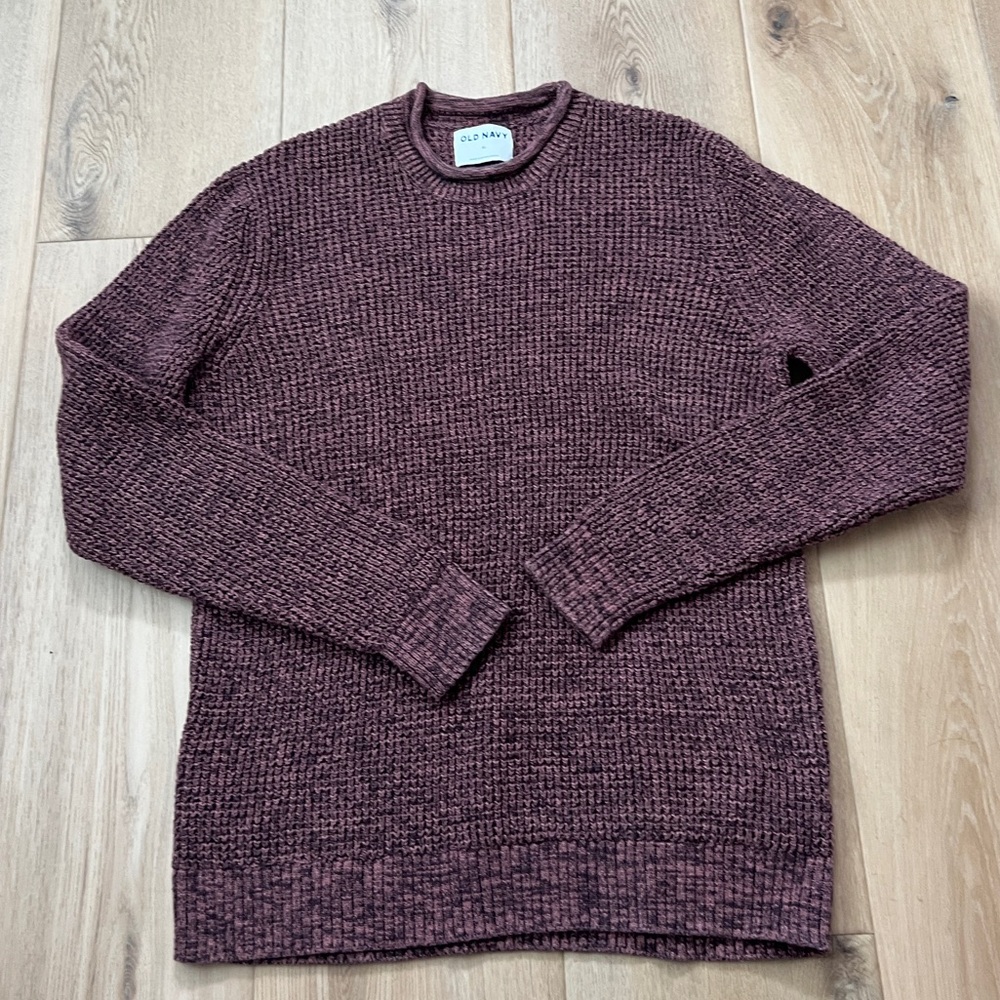 Men's Burgundy Sweater